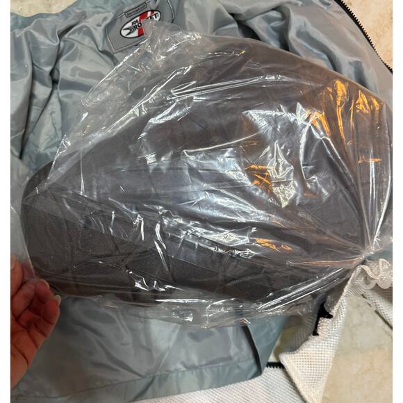 Joe Rockets Womens Motorcycle Racing L Mesh Velocity Jacket Pads White Gray New - Picture 12 of 12